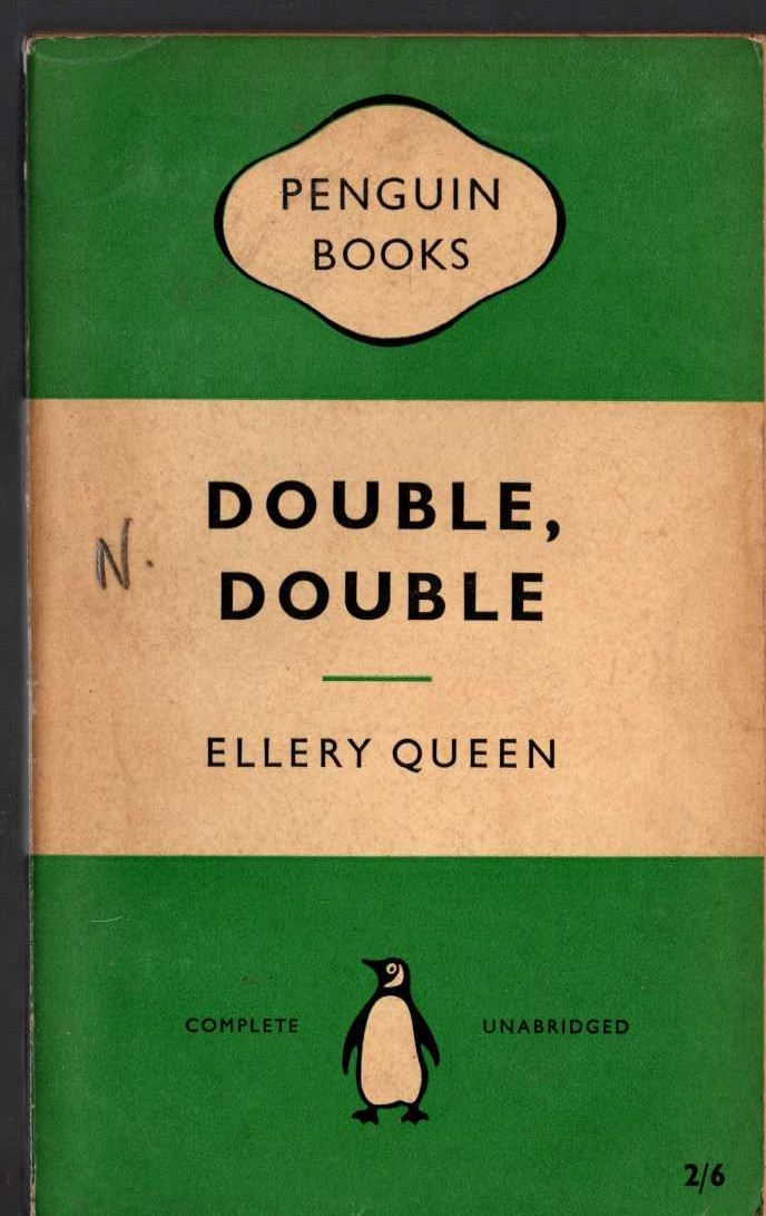 Ellery Queen  DOUBLE, DOUBLE front book cover image