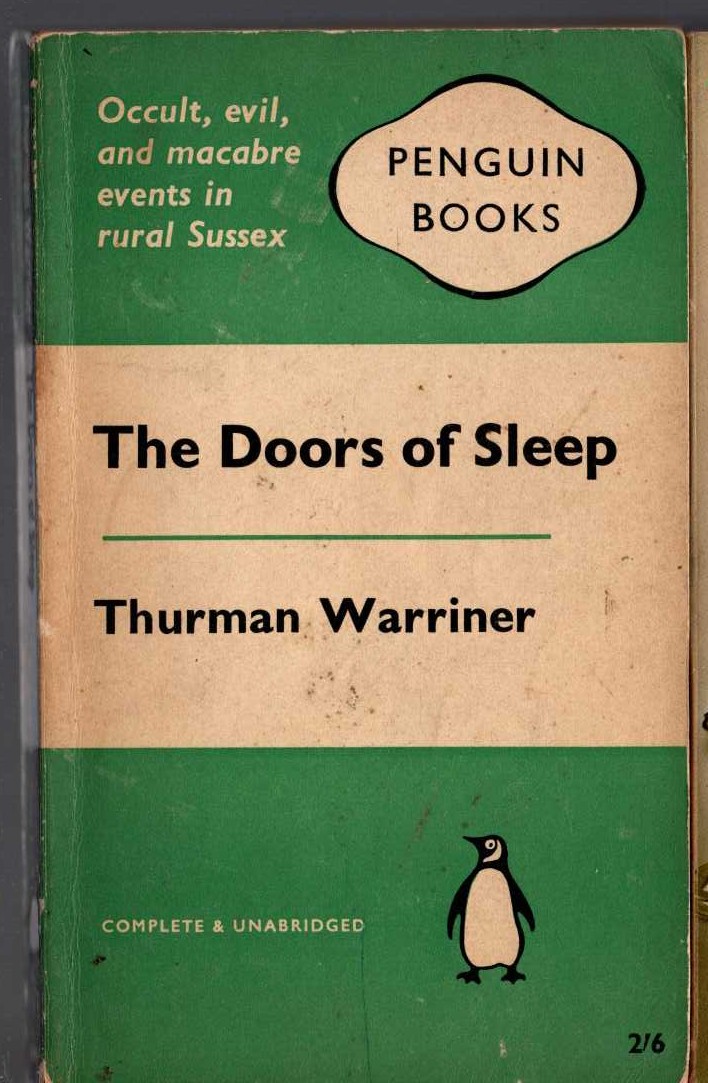 Thurman Warriner  THE DOORS OF SLEEP front book cover image