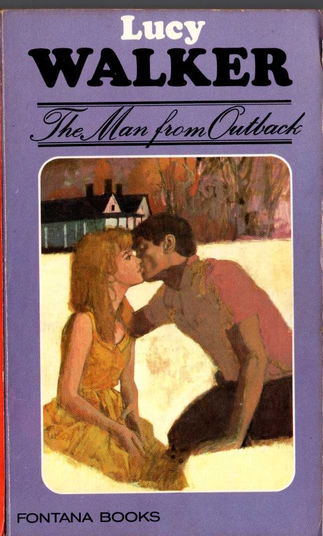 Lucy Walker  THE MAN FROM OUTBACK front book cover image