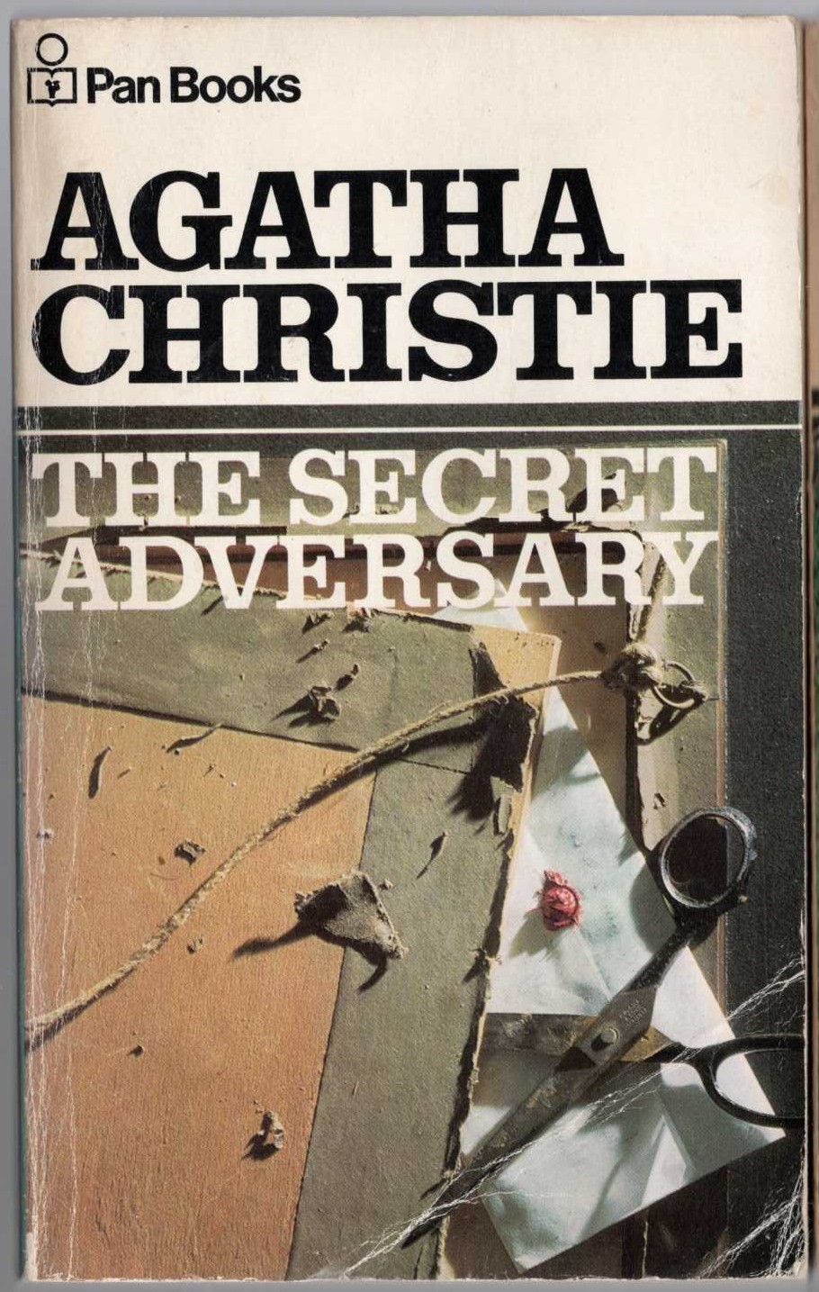 Agatha Christie  THE SECRET ADVERSARY front book cover image