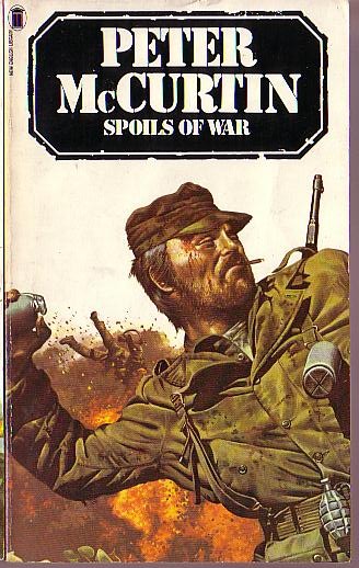 Peter McCurtin  SPOILS OF WAR front book cover image