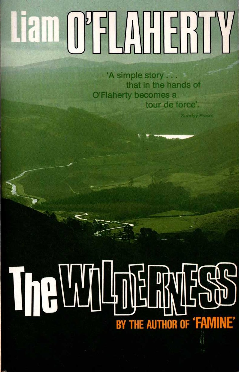Liam O'Flaherty  THE WILDERNESS front book cover image