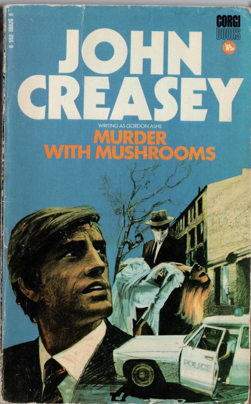 Gordon Ashe  MURDER WITH MUSHROOMS front book cover image