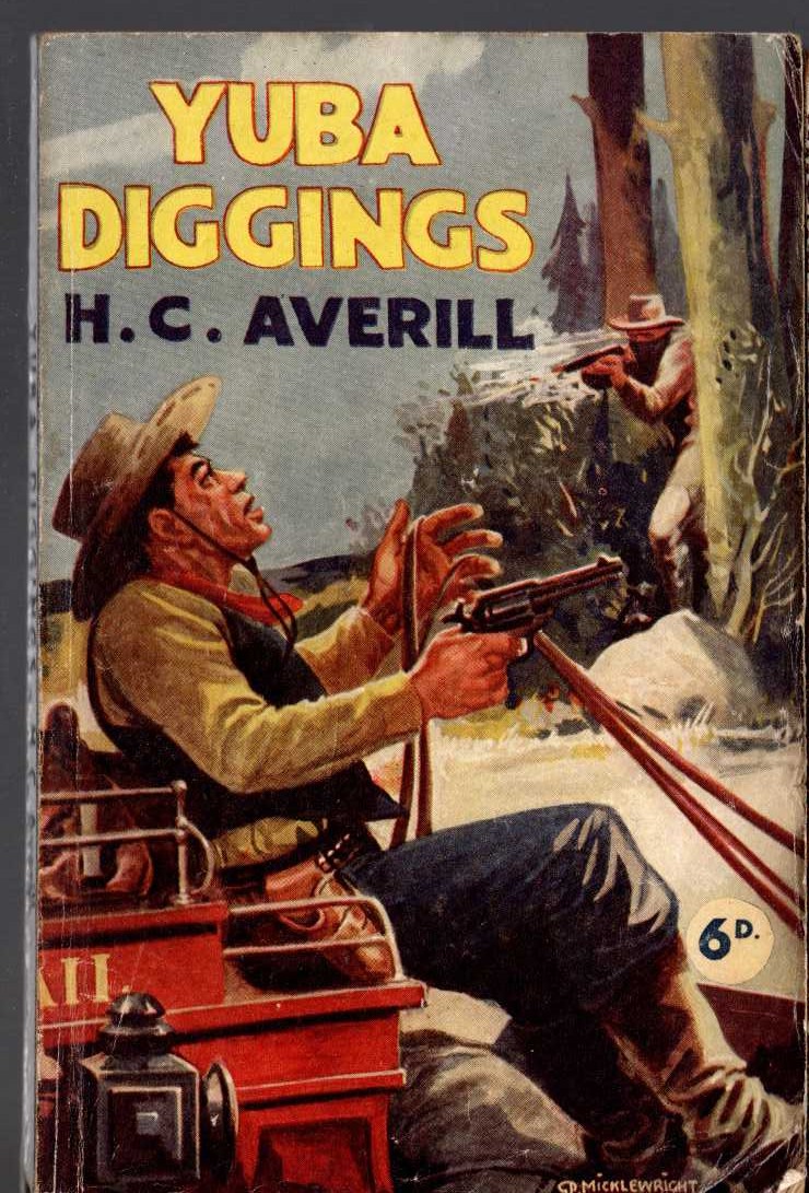 H.C. Caverill  YUBA DIGGINGS front book cover image