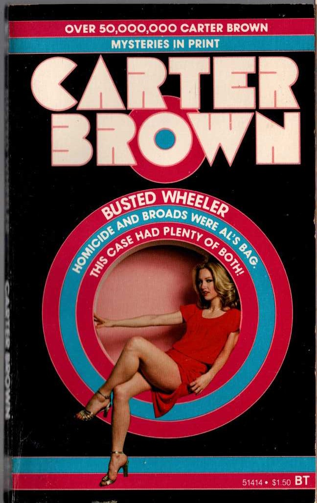 Carter Brown  BUSTED WHEELER front book cover image