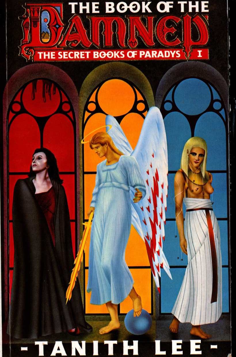 Tanith Lee  THE BOOK OF THE DAMNED front book cover image