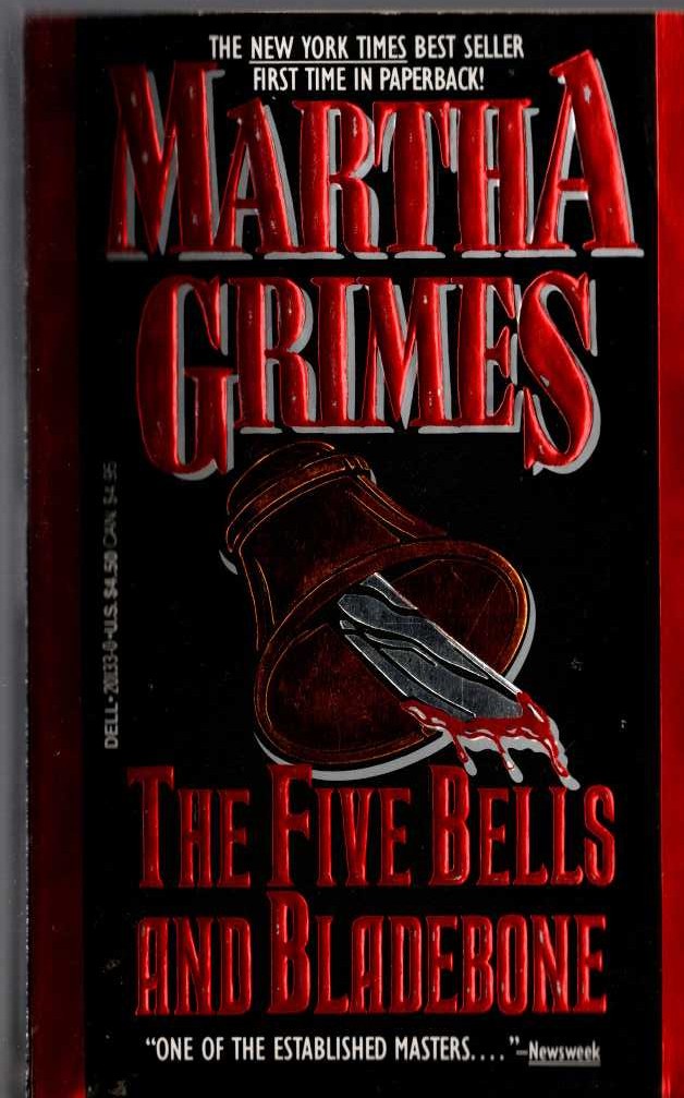 Martha Grimes  THE FIVE BELLS AND BLADEBONE front book cover image
