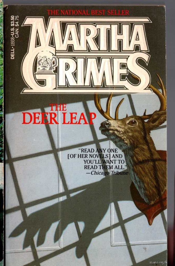 Martha Grimes  THE DEER LEAP front book cover image