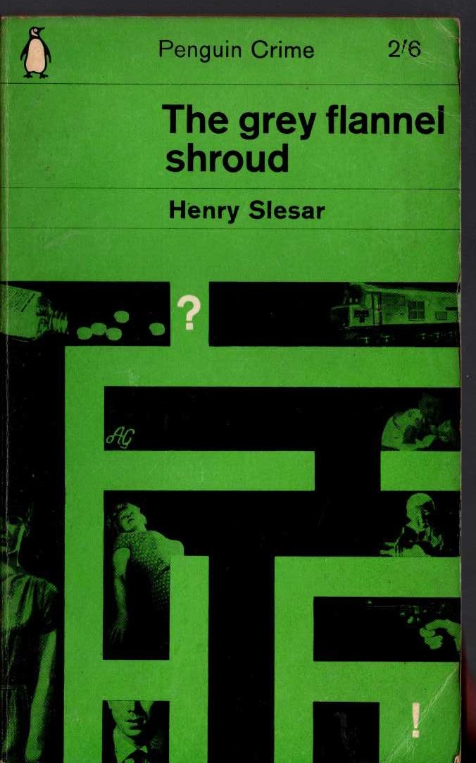Henry Slesar  THE GREY FLANNEL SHROUD front book cover image