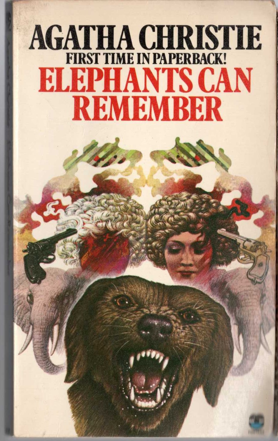Agatha Christie  ELEPHANTS CAN REMEMBER front book cover image