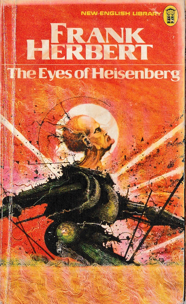 Frank Herbert  THE EYES OF HEISENBERG front book cover image