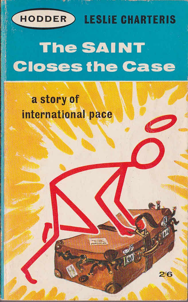 Leslie Charteris  THE SAINT CLOSES THE CASE front book cover image