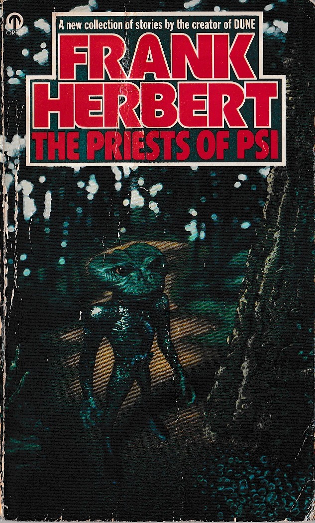 Frank Herbert  THE PRIESTS OF PSI front book cover image
