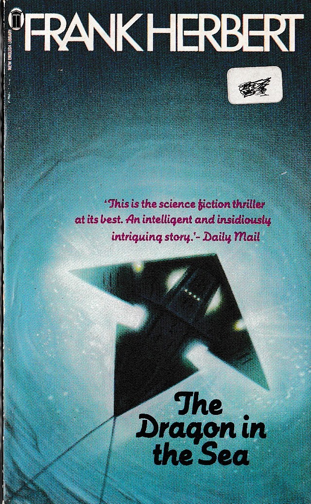 Frank Herbert  THE DRAGON IN THE SEA front book cover image