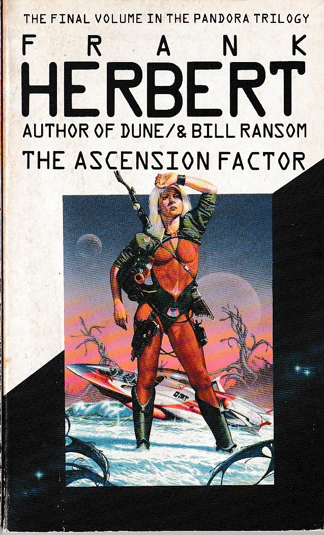 (Frank Herbert & Bill Ransom) THE ASCENSION FACTOR front book cover image