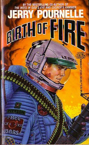 Jerry Pournelle  BIRTH OF FIRE front book cover image