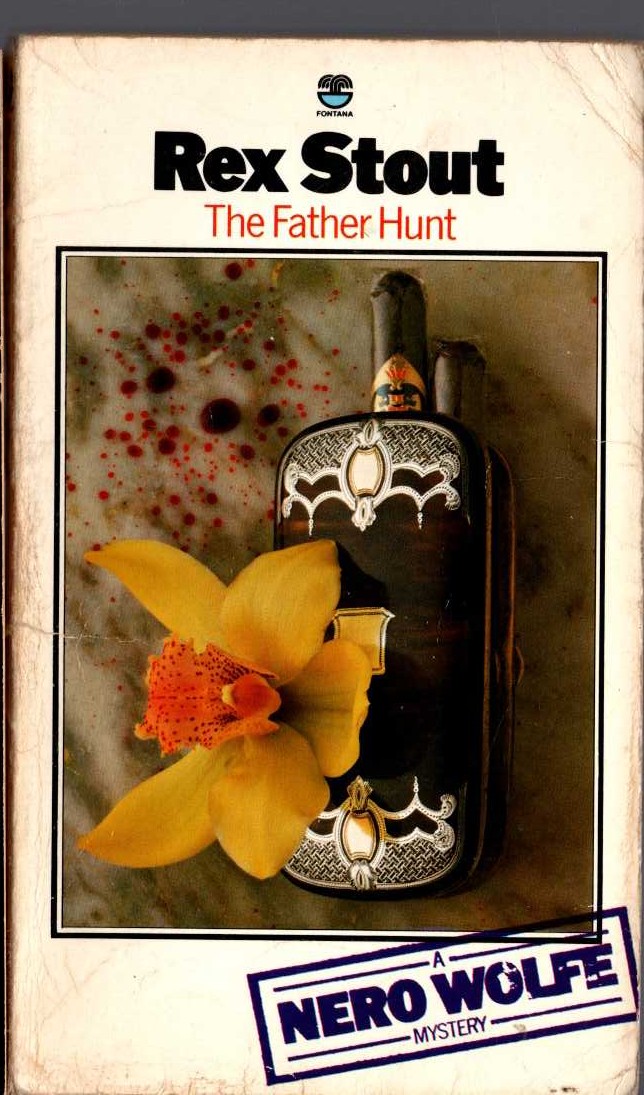 Rex Stout  THE FATHER HUNT front book cover image