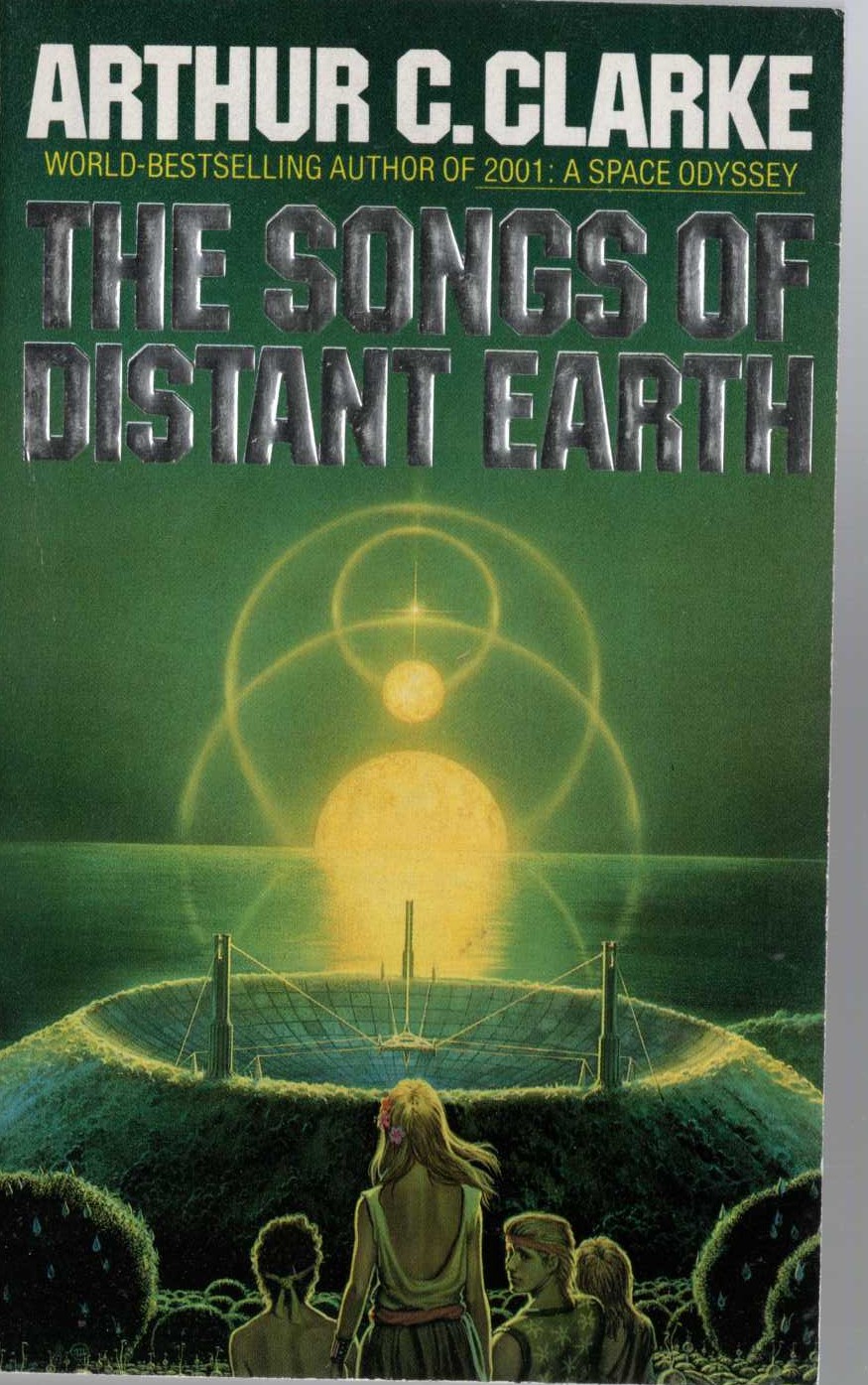 Arthur C. Clarke  THE SONG FROM DISTANT EARTH front book cover image