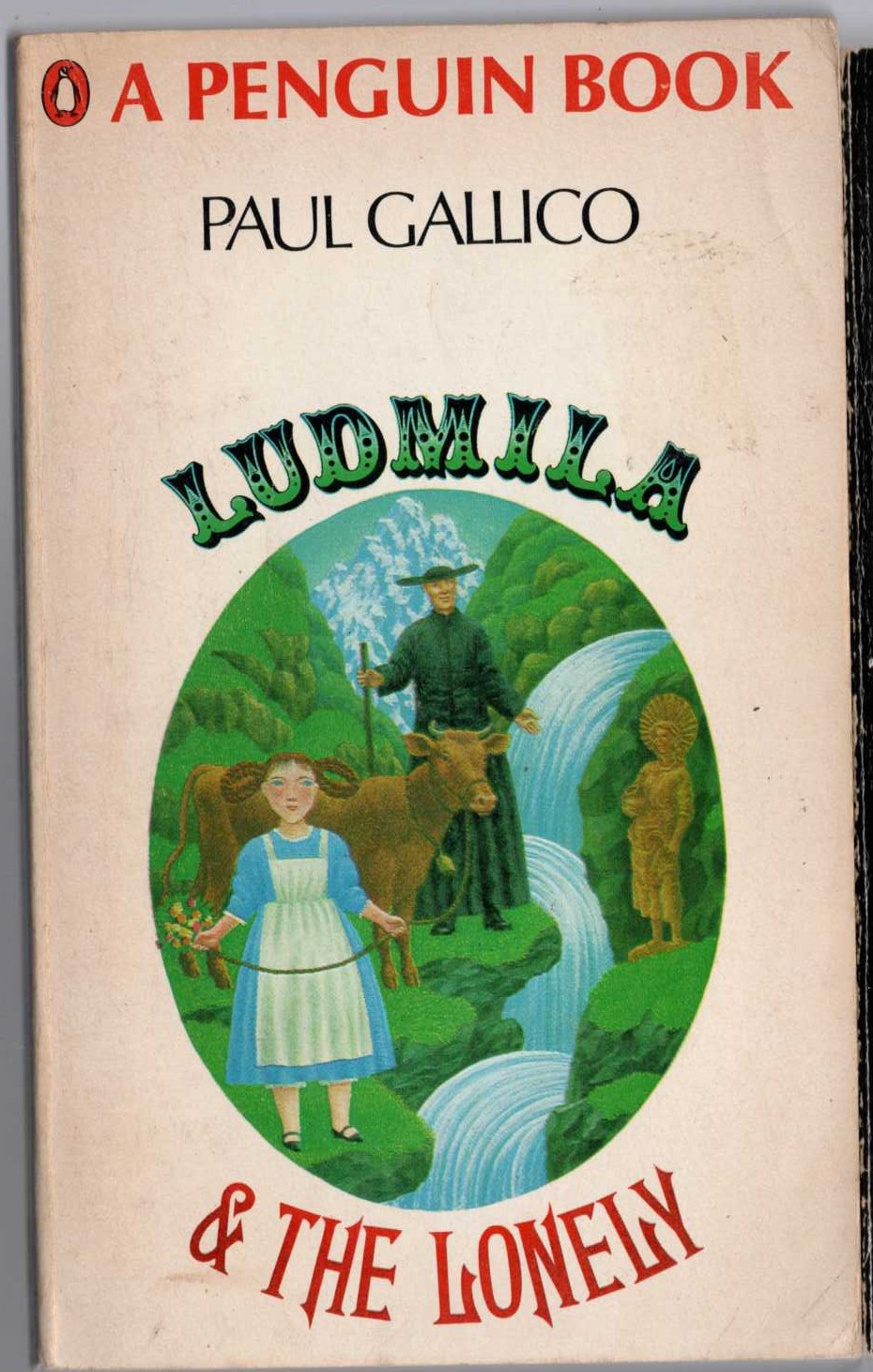 Paul Gallico  LUDMILA & THE LONELY front book cover image
