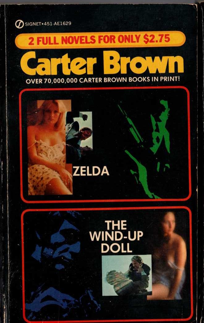 Carter Brown  ZELDA and THE WIND-UP DOLL front book cover image