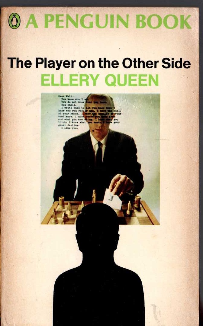 Ellery Queen  THE PLAYER OF THE OTHER SIDE front book cover image