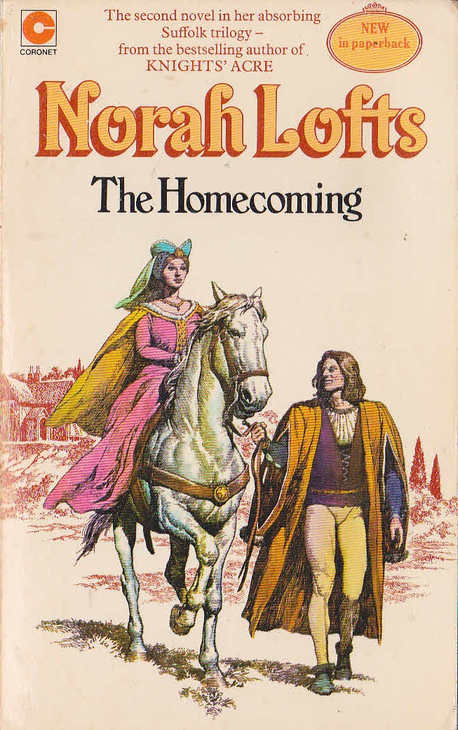 Norah Lofts  THE HOMECOMING front book cover image