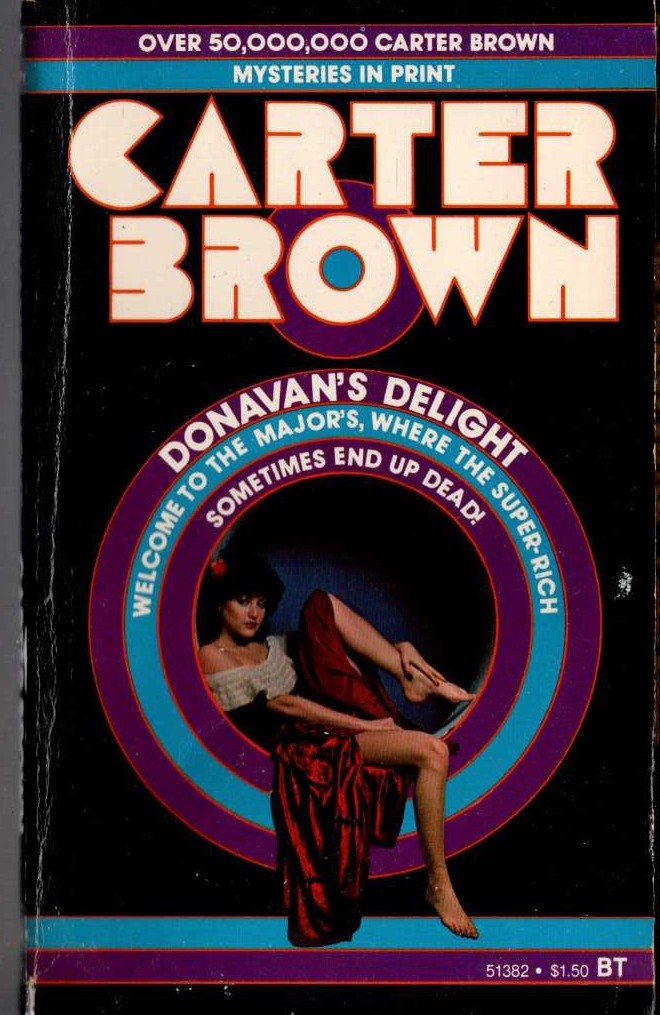 Carter Brown  DONAVAN'S DELIGHT front book cover image