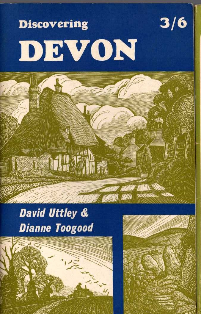 \ DEVON, Discovering by David Uttley & Dianne Toogood front book cover image