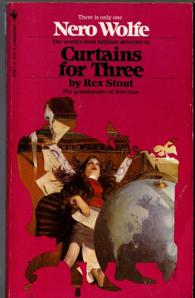 Rex Stout  CURTAINS FOR THREE front book cover image