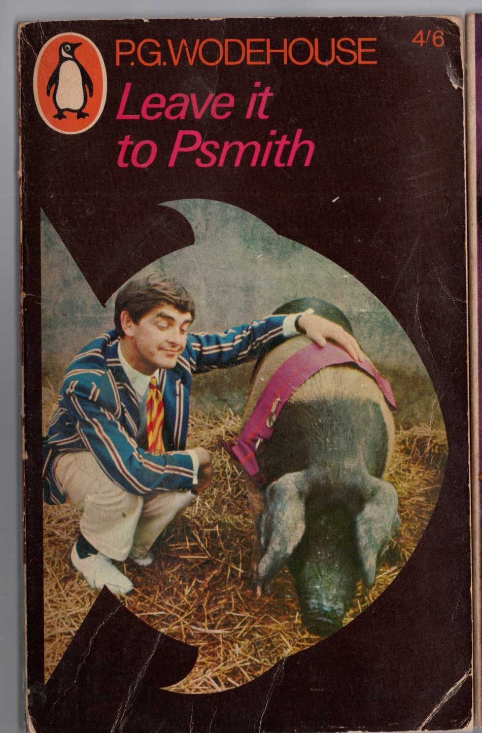 P.G. Wodehouse  LEAVE IT TO PSMITH (Derek Nimmo) front book cover image
