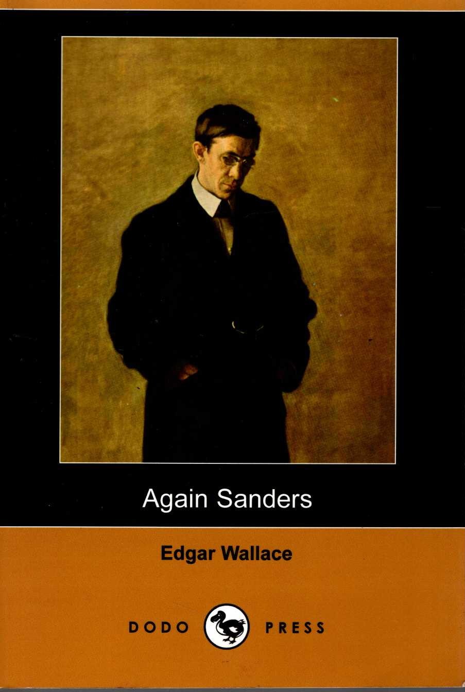 Edgar Wallace  AGAIN SANDERS front book cover image