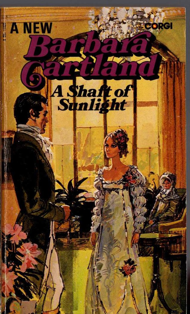 Barbara Cartland  A SHAFT OF SUNLIGHT front book cover image