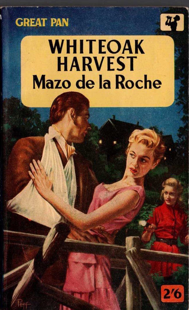 Mazo de la Roche  WHITEOAK HARVEST front book cover image