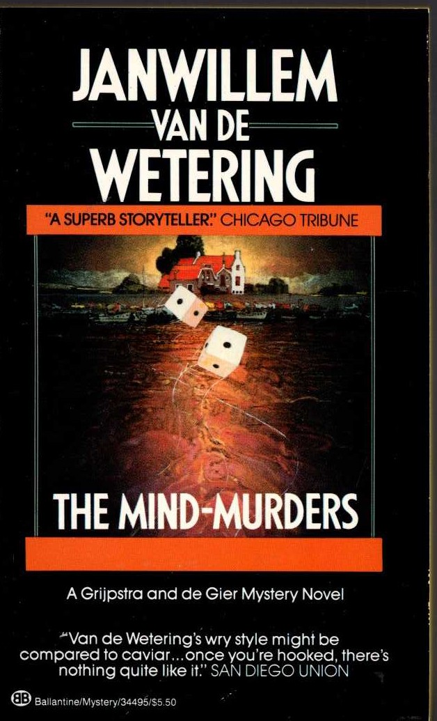 Janwillem van de Wetering  THE MIND-MURDERS front book cover image