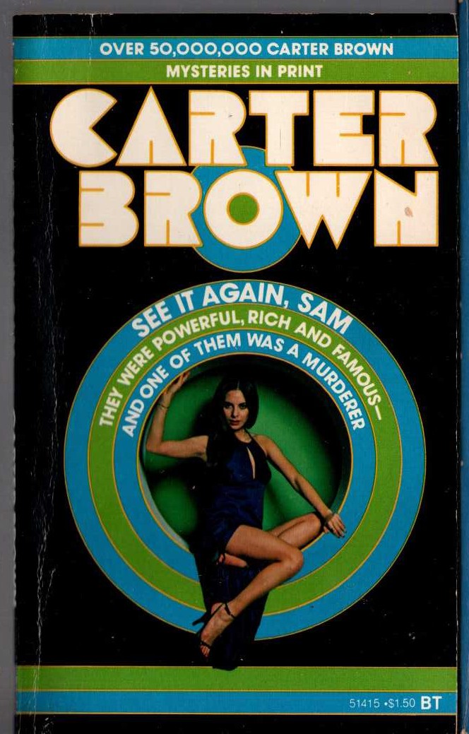 Carter Brown  SEE IT AGAIN, SAM front book cover image