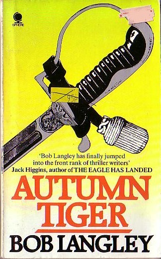 Bob Langley  AUTUMN TIGER front book cover image
