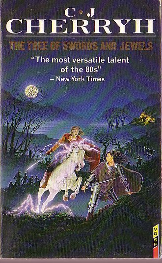 C.J. Cherryh  THE TREE OF SWORDS AND JEWELS front book cover image
