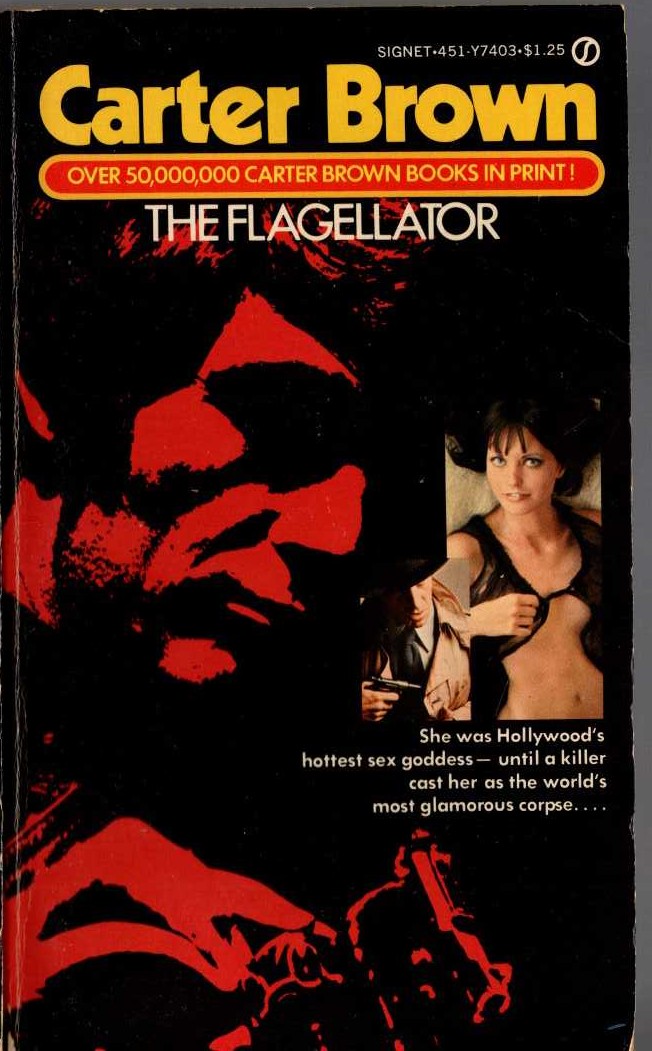 Carter Brown  THE FLAGELLATOR front book cover image