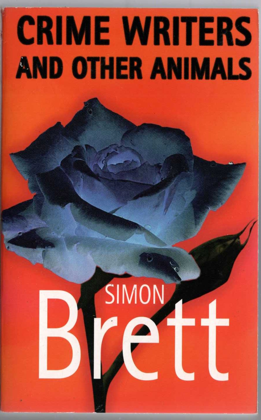 Simon Brett  CRIME WRITERS AND OTHER ANIMALS front book cover image