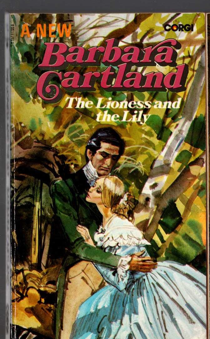 Barbara Cartland  THE LIONESS AND THE LILY front book cover image