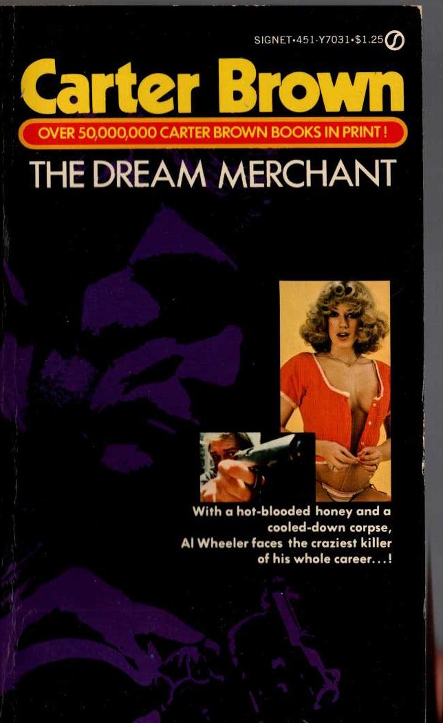 Carter Brown  THE DREAM MERCHANT front book cover image