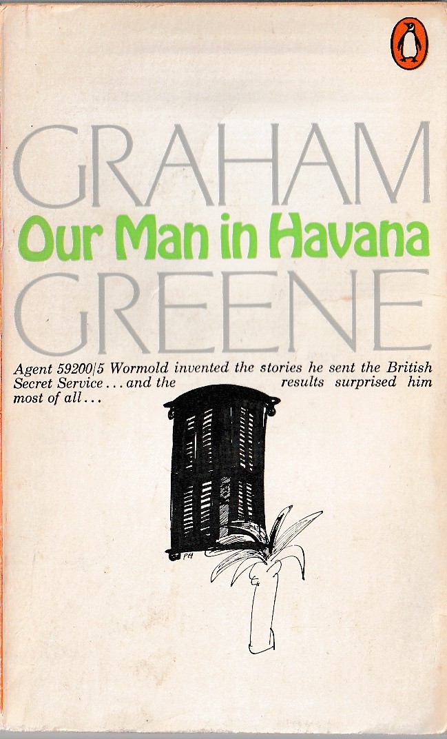 Graham Greene  OUR MAN IN HAVANA front book cover image