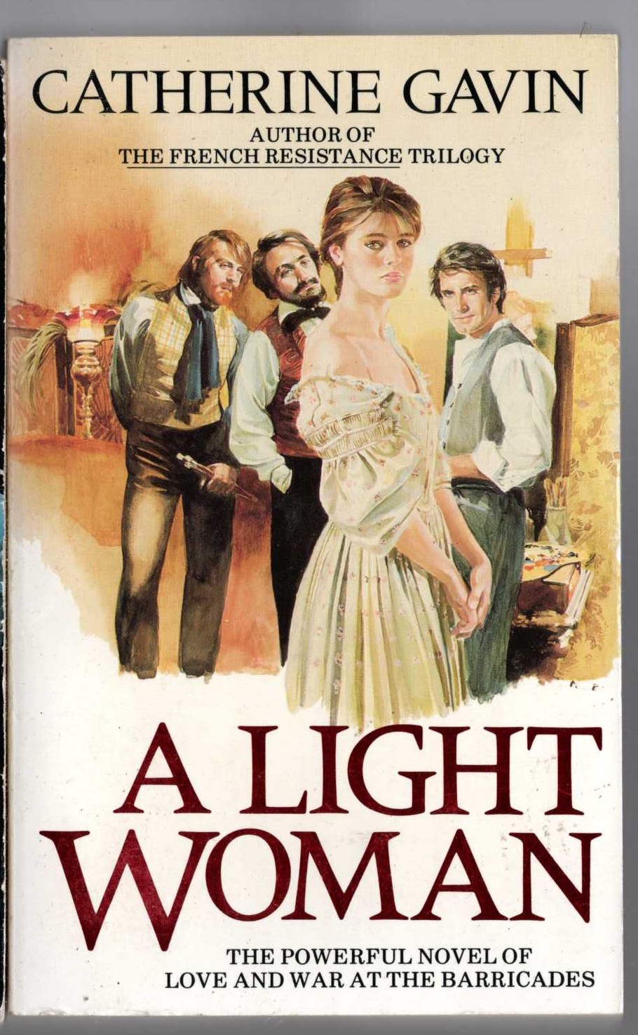 Catherine Gavin  A LIGHT WOMAN front book cover image