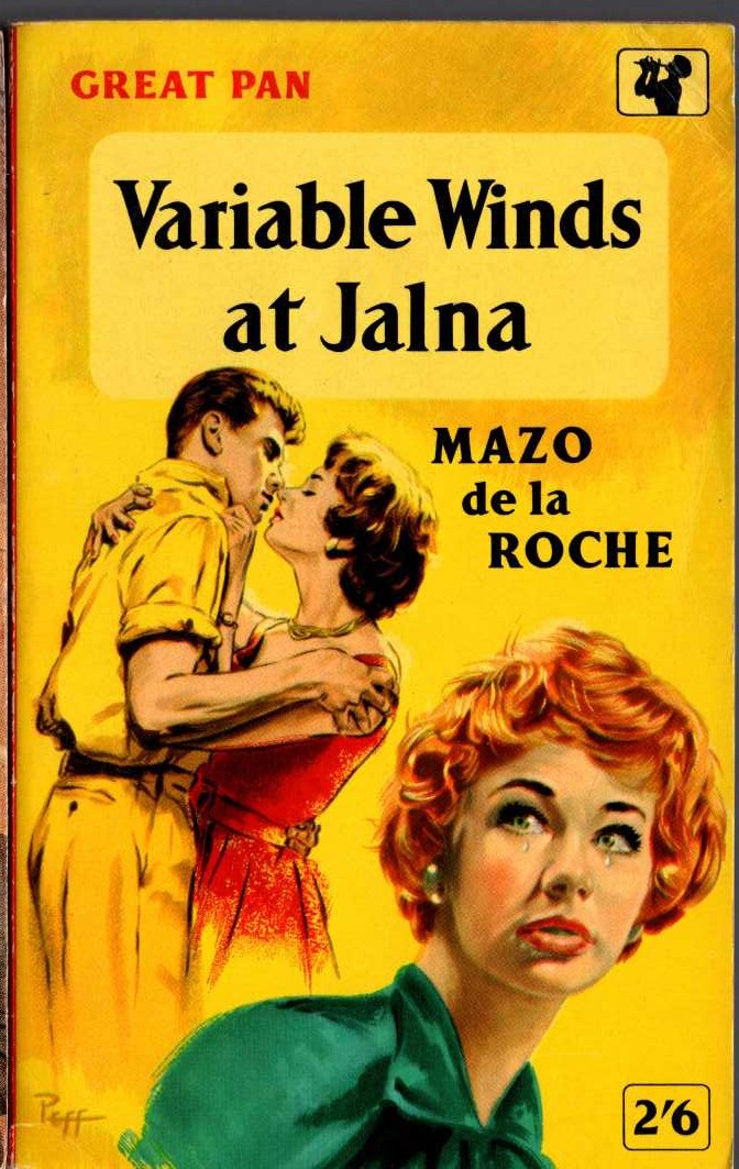 Mazo de la Roche  VARIABLE WINDS AT JALNA front book cover image