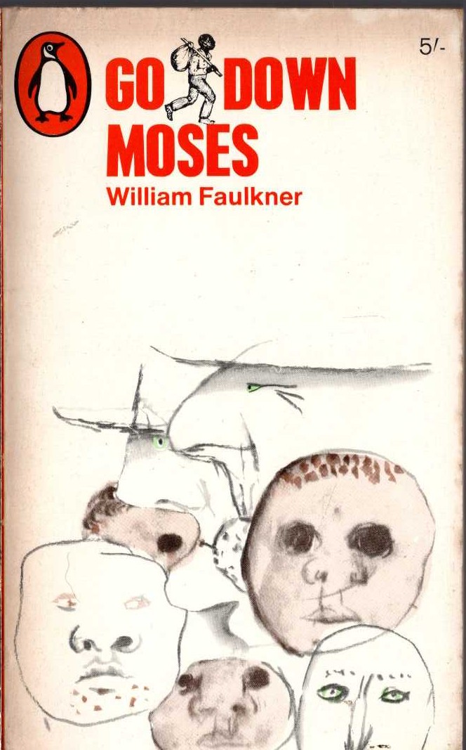 William Faulkner  GO DOWN MOSES front book cover image