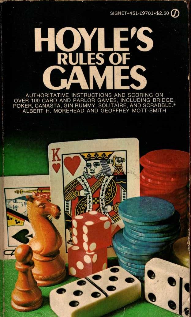 HOYLE'S RULES OF GAMES front book cover image