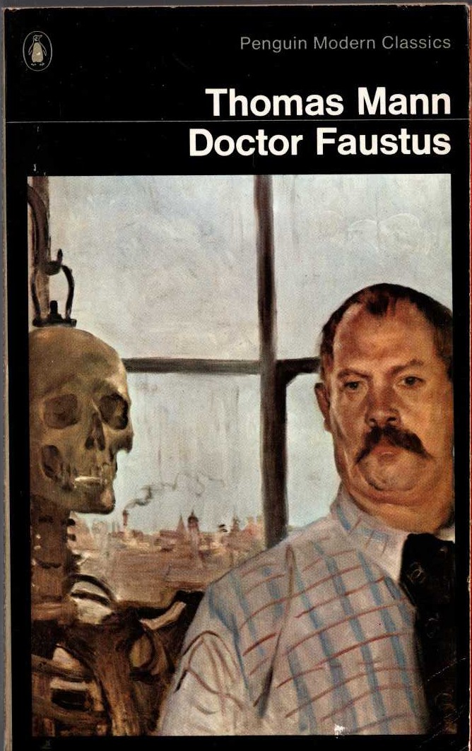 Thomas Mann  DOCTOR FAUSTUS front book cover image