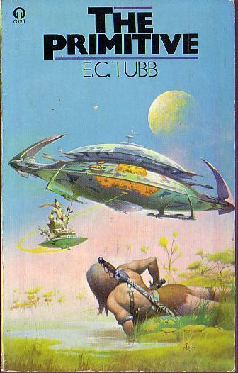 E.C. Tubb  THE PRIMITIVE front book cover image