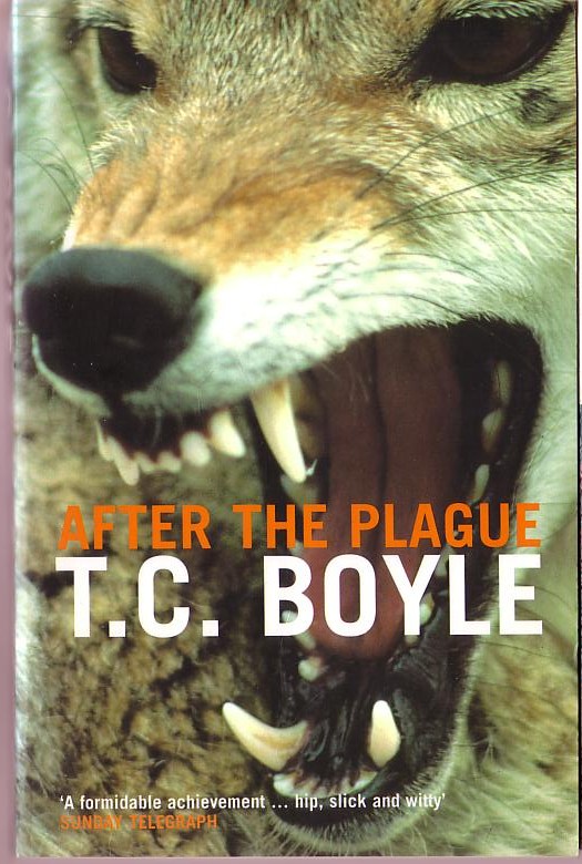 T.Coraghessan Boyle  AFTER THE PLAGUE front book cover image