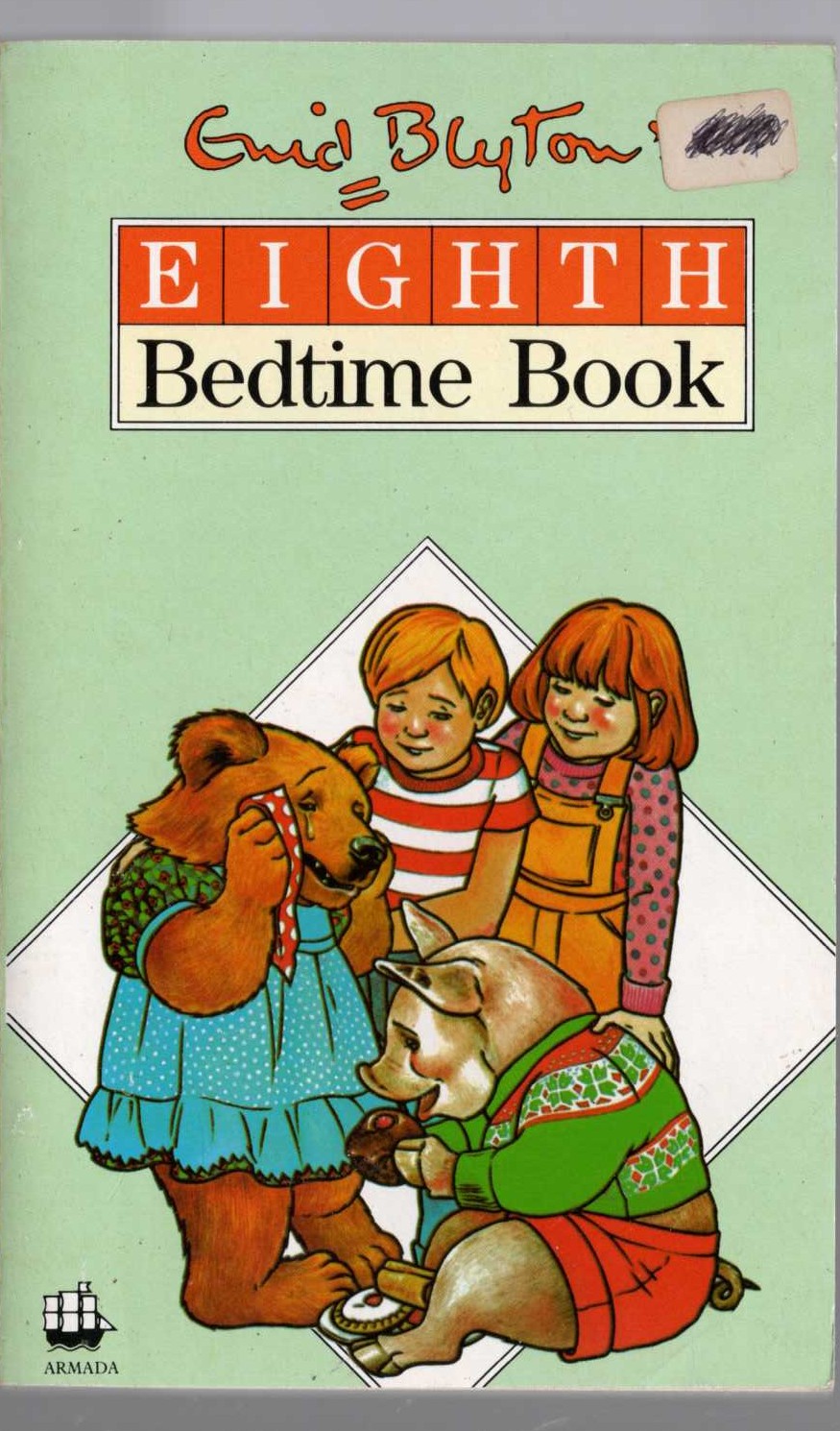 Enid Blyton  ENID BLYTON'S EIGHTH BEDTIME BOOK front book cover image